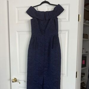 Teri Jon- Navy Blue Formal Dress